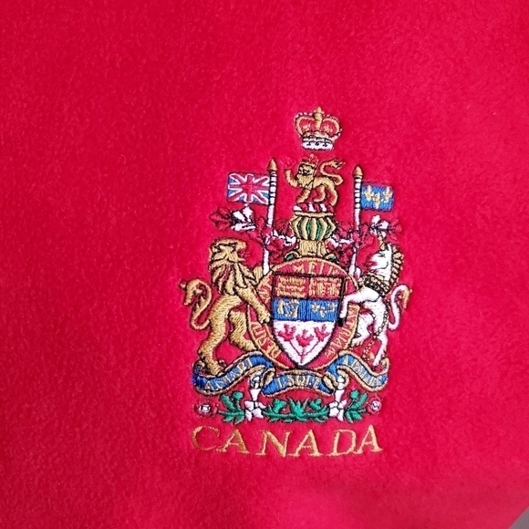 VINTAGE 90's Rivers Edge Red Fleece Sleeveless Vest Size XL - Picture 4 of 8